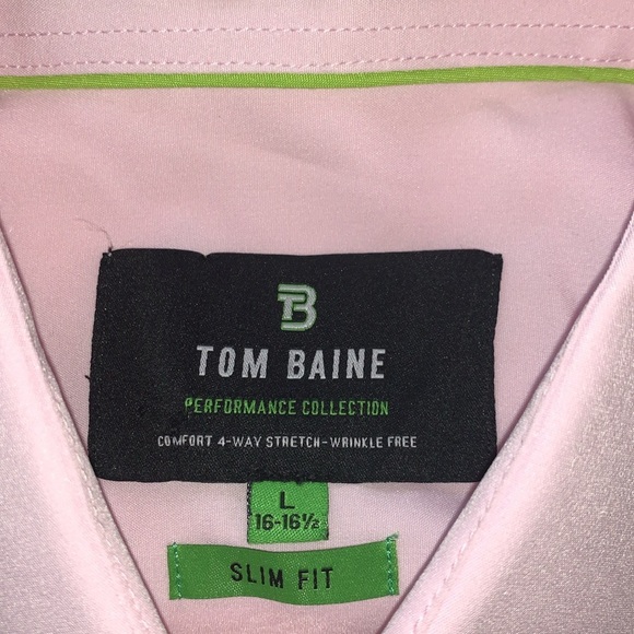 BNWT Tom Baine Performance Collection Slim Fit Dress Shirts - Picture 5 of 10